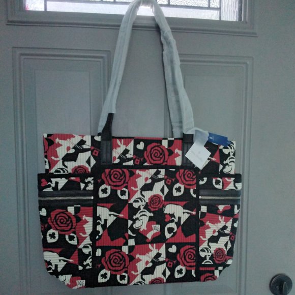 Vera Bradley Disney Alice in Wonderland Tote Bag - Picture 1 of 4